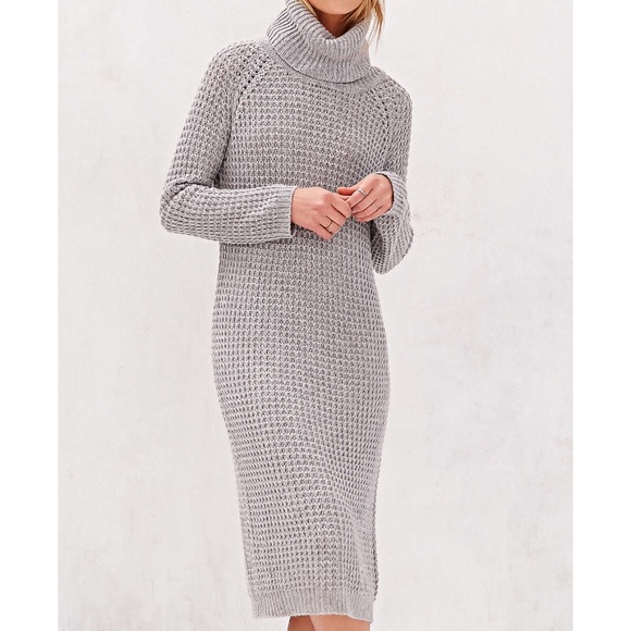 Urban Outfitters Dresses & Skirts - Urban outfitters BDG Knitted turtleneck midi dress